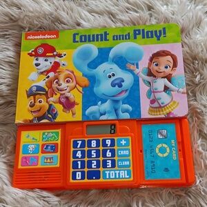 Kids book count and play learning toy learning book